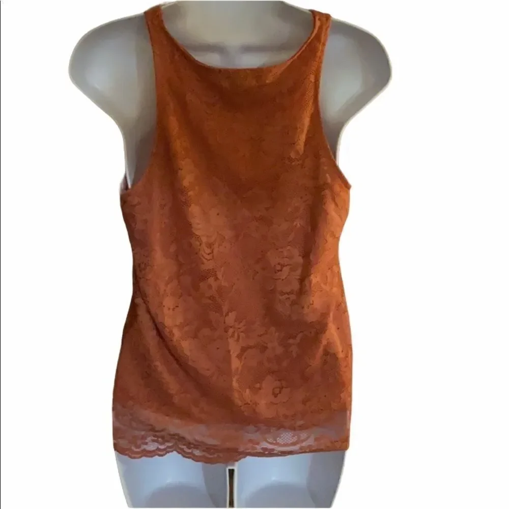 FREE rue21 Floral Lace Tank Top Size M